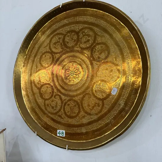 Brass wall plate