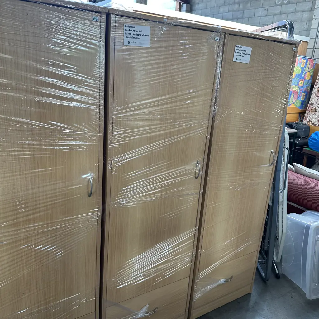 new wardrobe with drawer - still wrapped,  3rd of 3 Image 1++