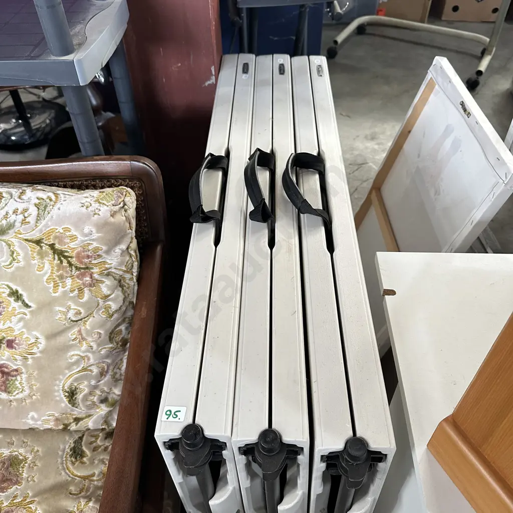 3 x Lifetime trestle tables Image 1++