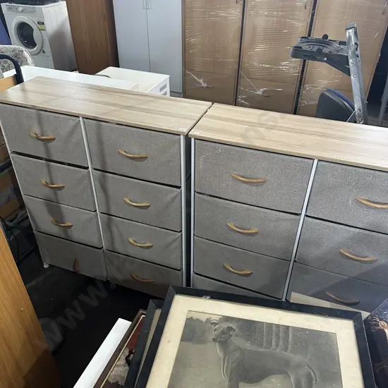 2 x sets basket drawers