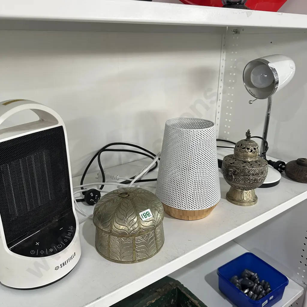 heater, lamps and metalware Image 1++