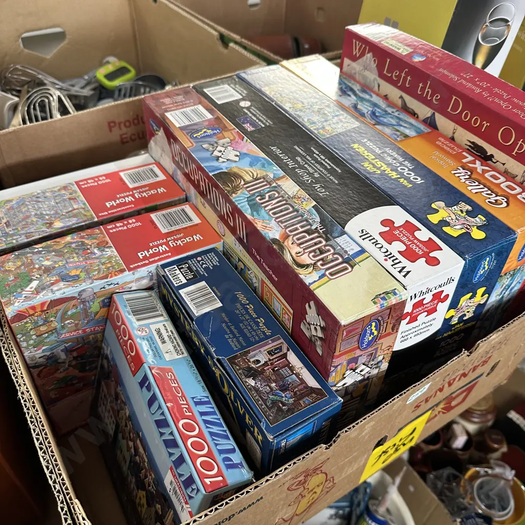 Box of puzzles Image 1++