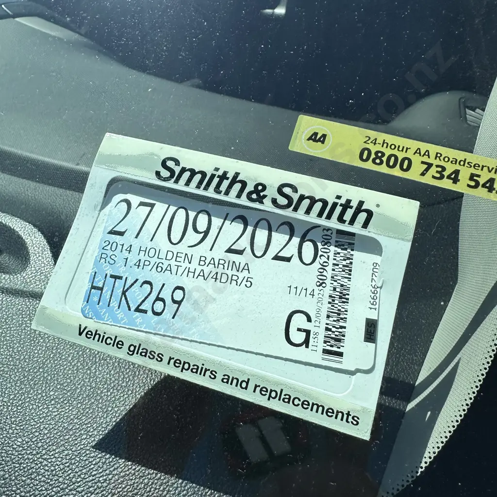 2014 Holden Barina RS1400 current Rego & WOF 122800kms Image 1++