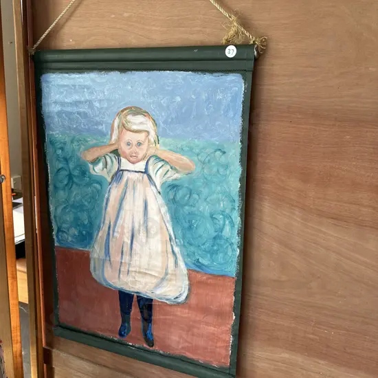 roller blind painting