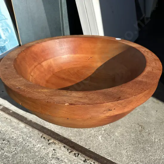 Kauri turned bowl -  large & impressive