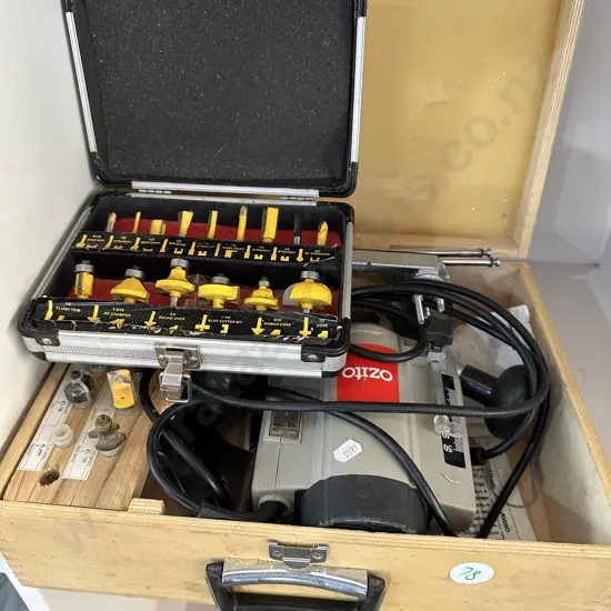 boxed router and bits