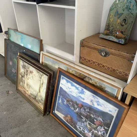 large lot of art etc