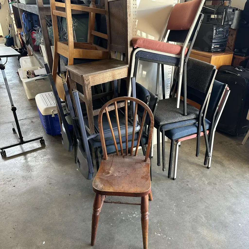 large selection wooden and office chairs Image 1++