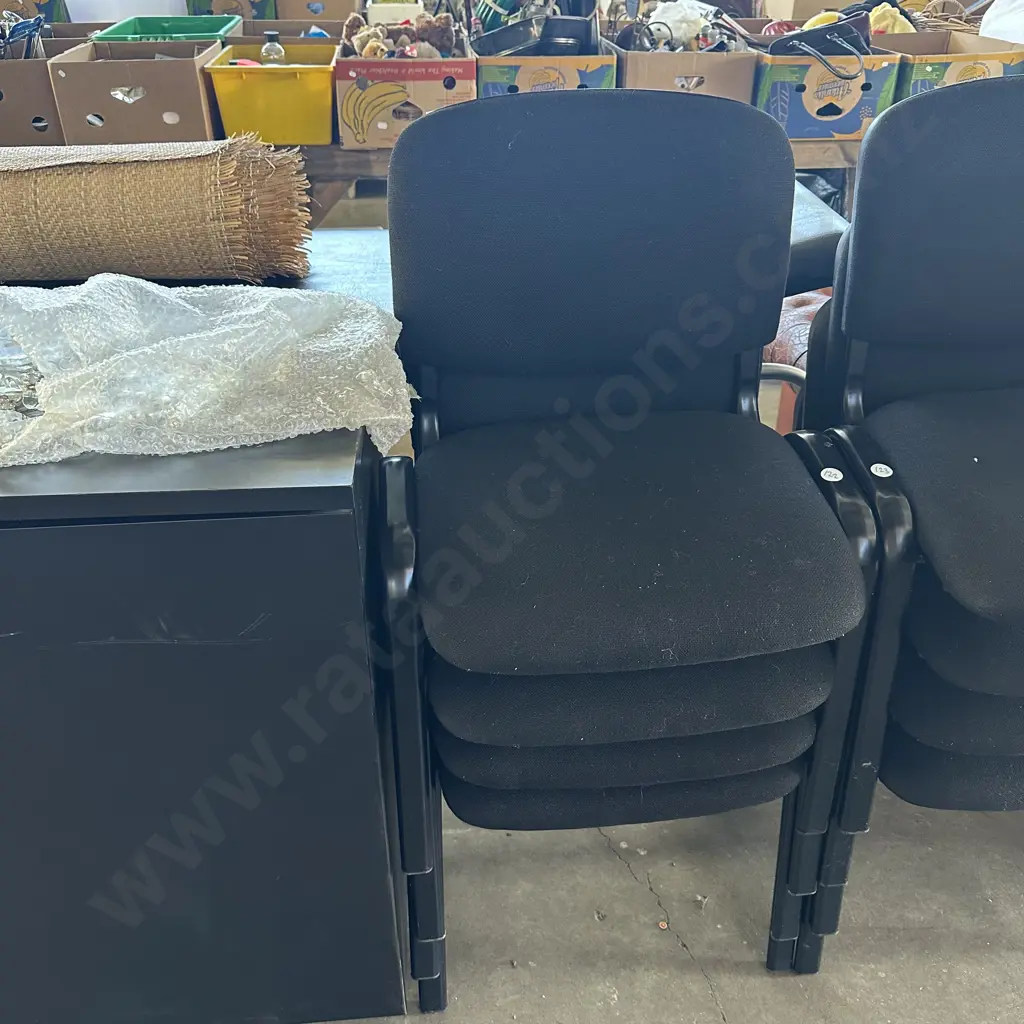 set of 4 office chairs Image 1++