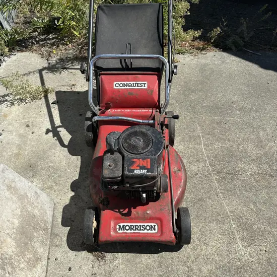 morrison mower- working