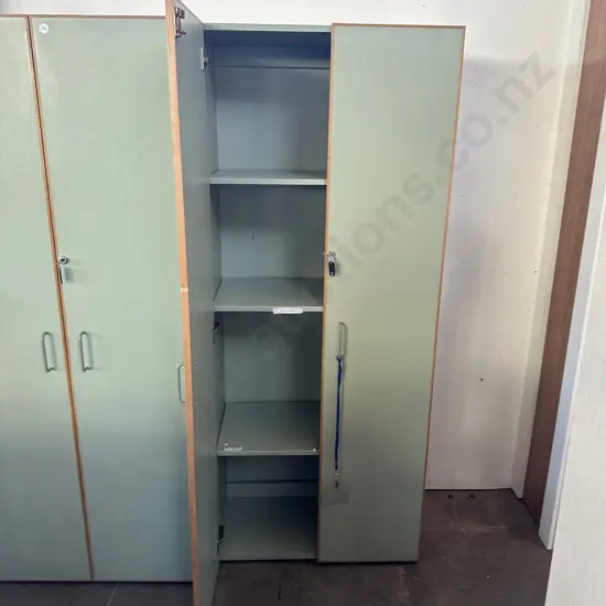 lockable cupboard