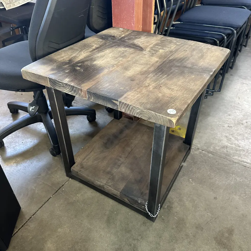 solid side table ex Hutchinsons Image 1++