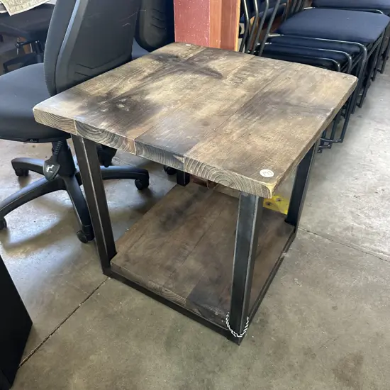 solid side table ex Hutchinsons