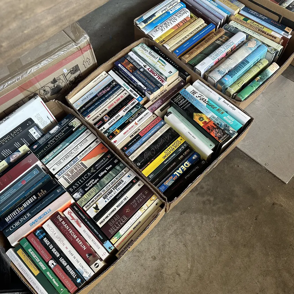 5 box books Image 1++