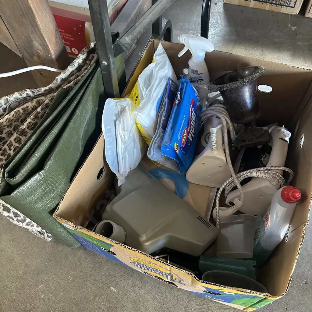 irons, vac bags, tarp, planter etc Image 1++