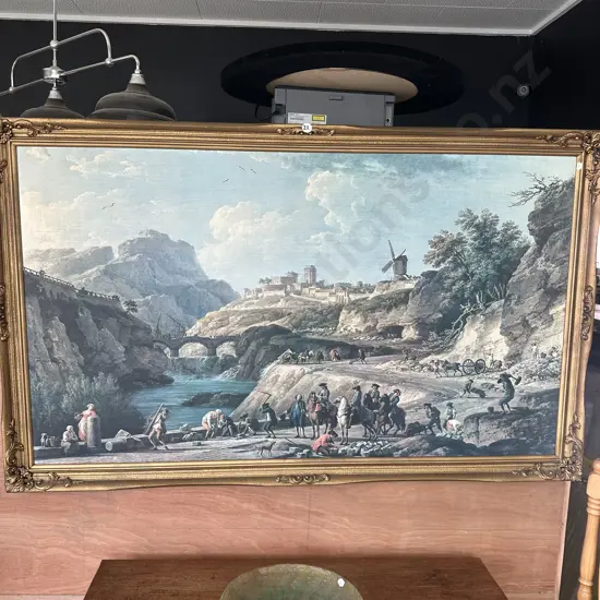 large vintage print