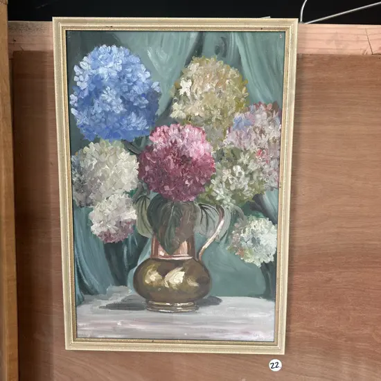 still life painting 1960