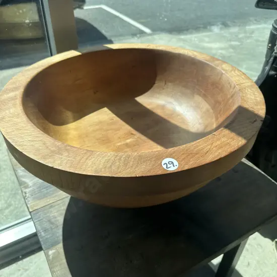 very large Kauri bowl 56cm