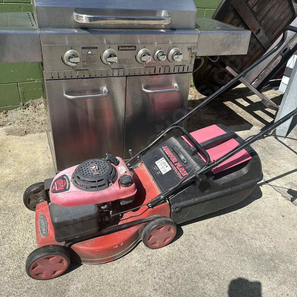 cyclone mower - sold as working Image 1++