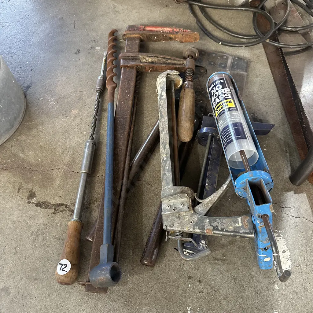 clamp, drill, auger, guns, fibre cutter Image 1++