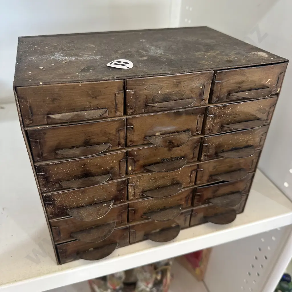 vintage parts drawers Image 1++