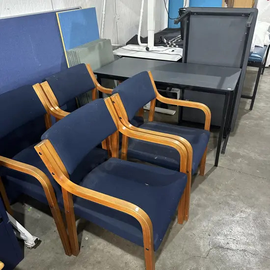4 chairs 2 tables