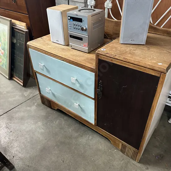 Oak cabinet