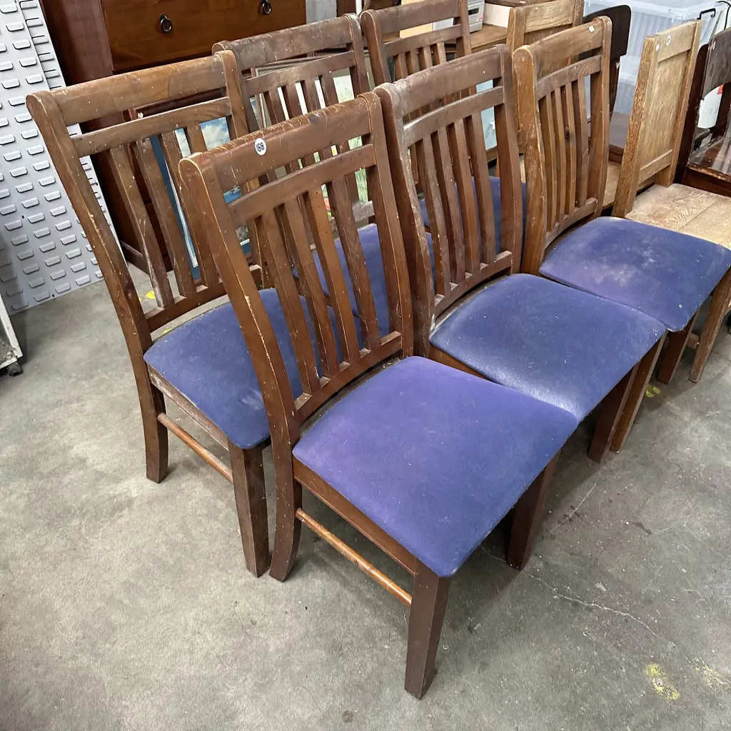 set 6 average chairs Image 1++