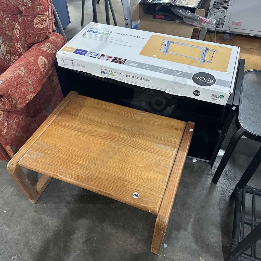 coffee table and TV wall   mount etc Image 1++
