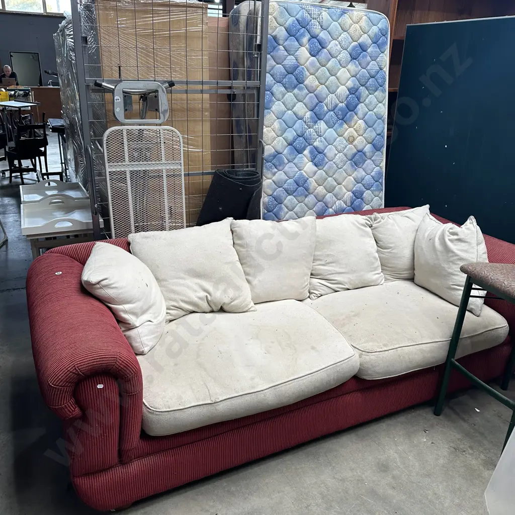 rolled arm sofa, single bed etc Image 1++