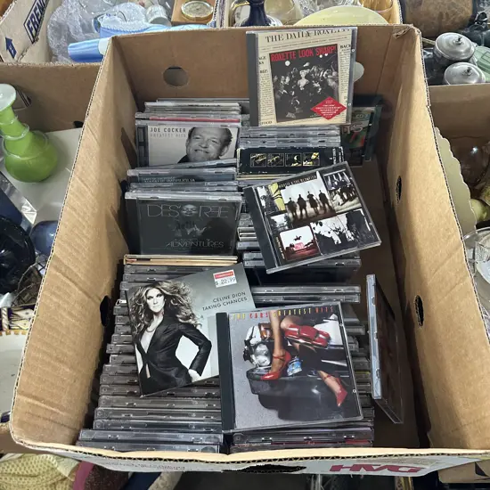 Box lot of good CDs