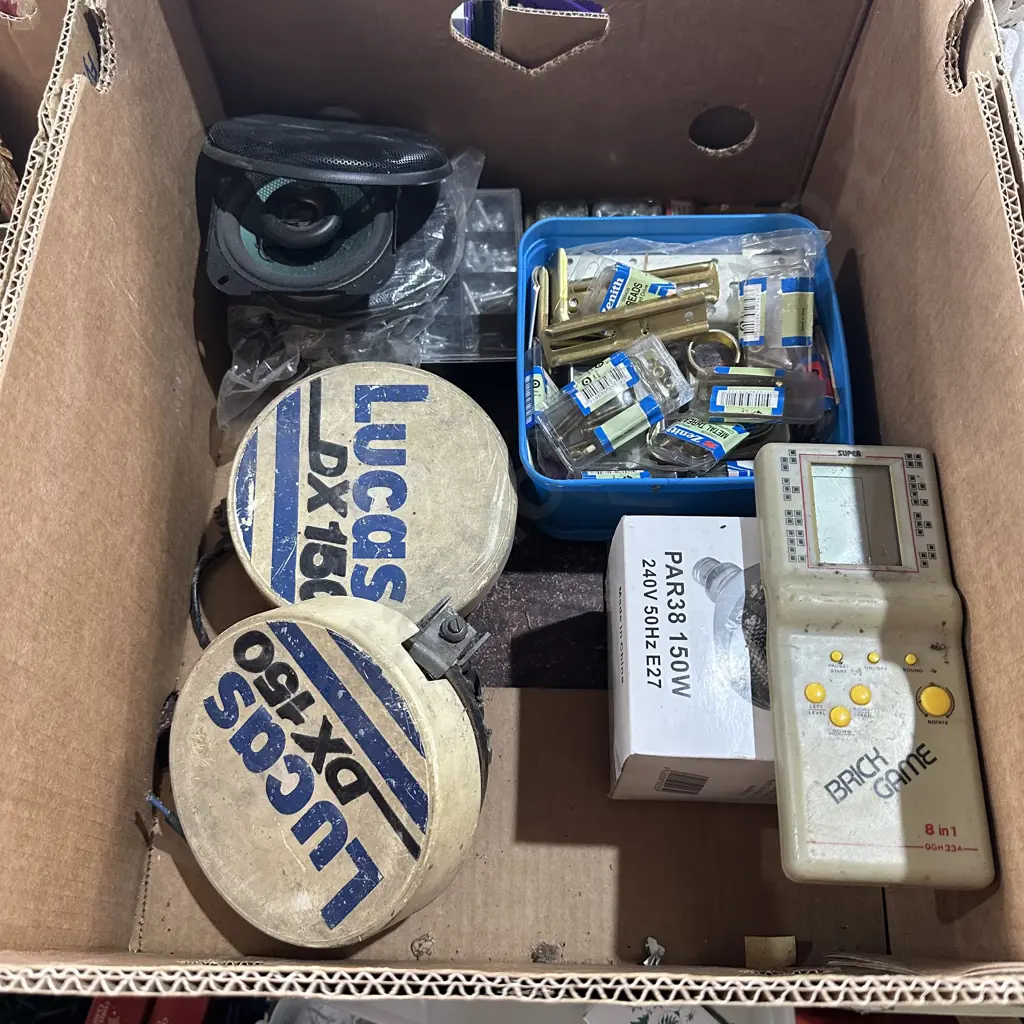 Headlamps, brick game, and hardware etc. Image 1++