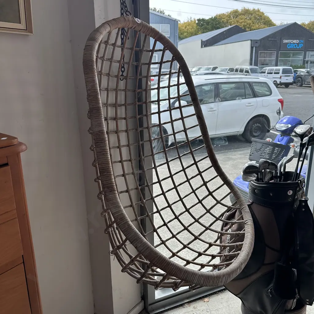 hanging cane chair Image 1++