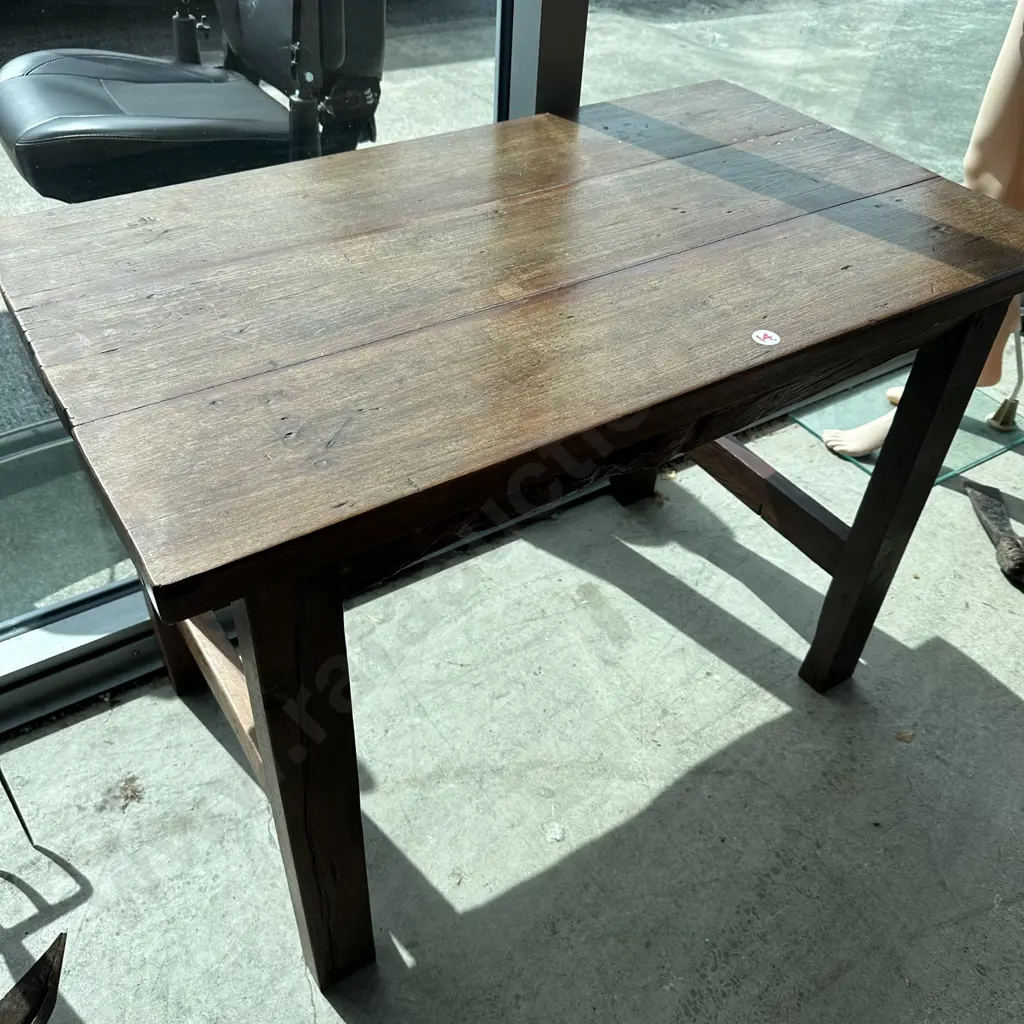 rustic Teak table Image 1++