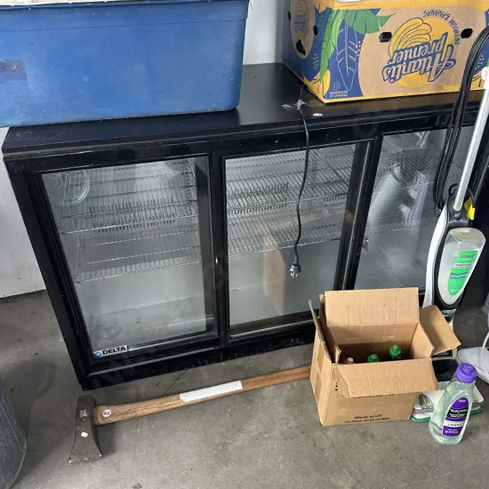 lockable 3 bay chiller fridge