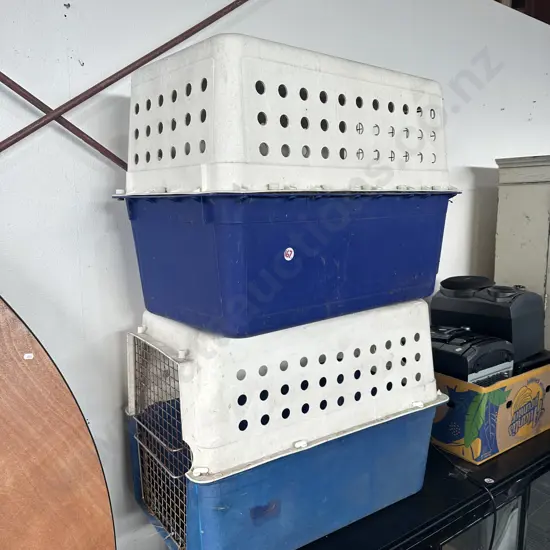 2 pet cages