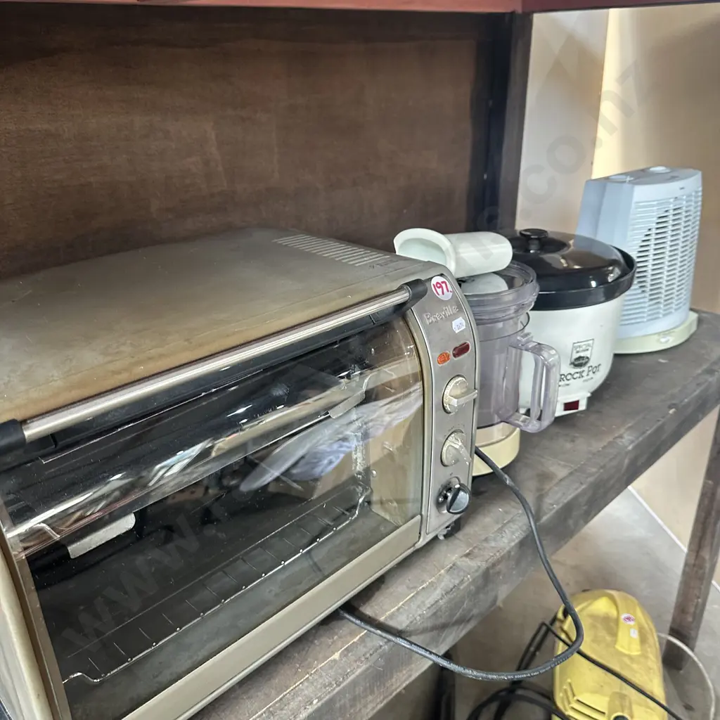 Mini oven, wizz, crock pot, heater. Image 1++