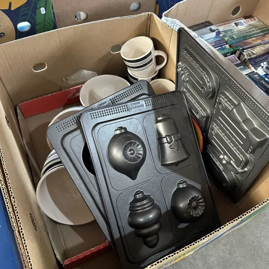 Cups, bowls and moulds