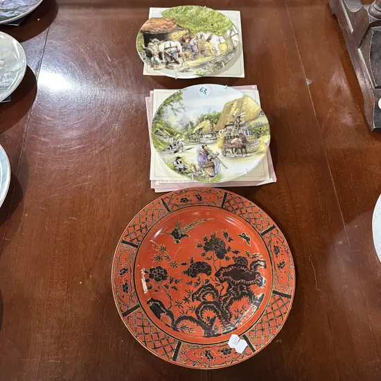 3 decorative wall plates inc ltd ed Royal Doulton