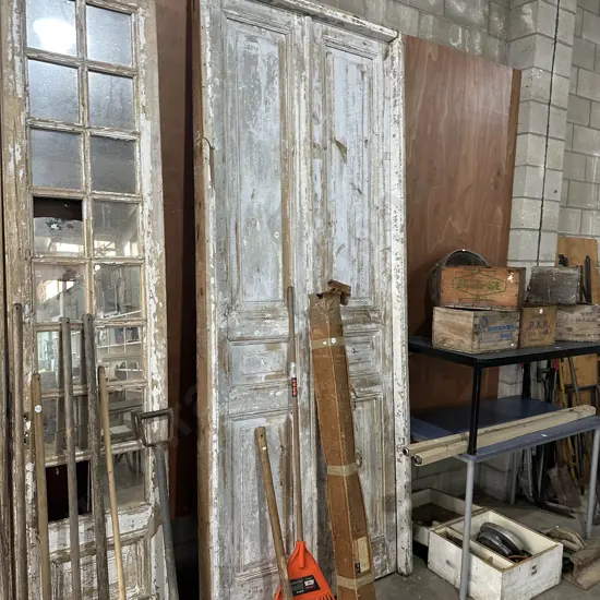 Tall Egyptian  doors