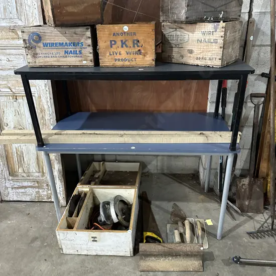 Two tables.