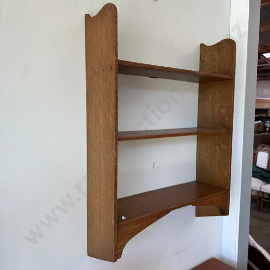 Oak wall shelf 800 x 580
