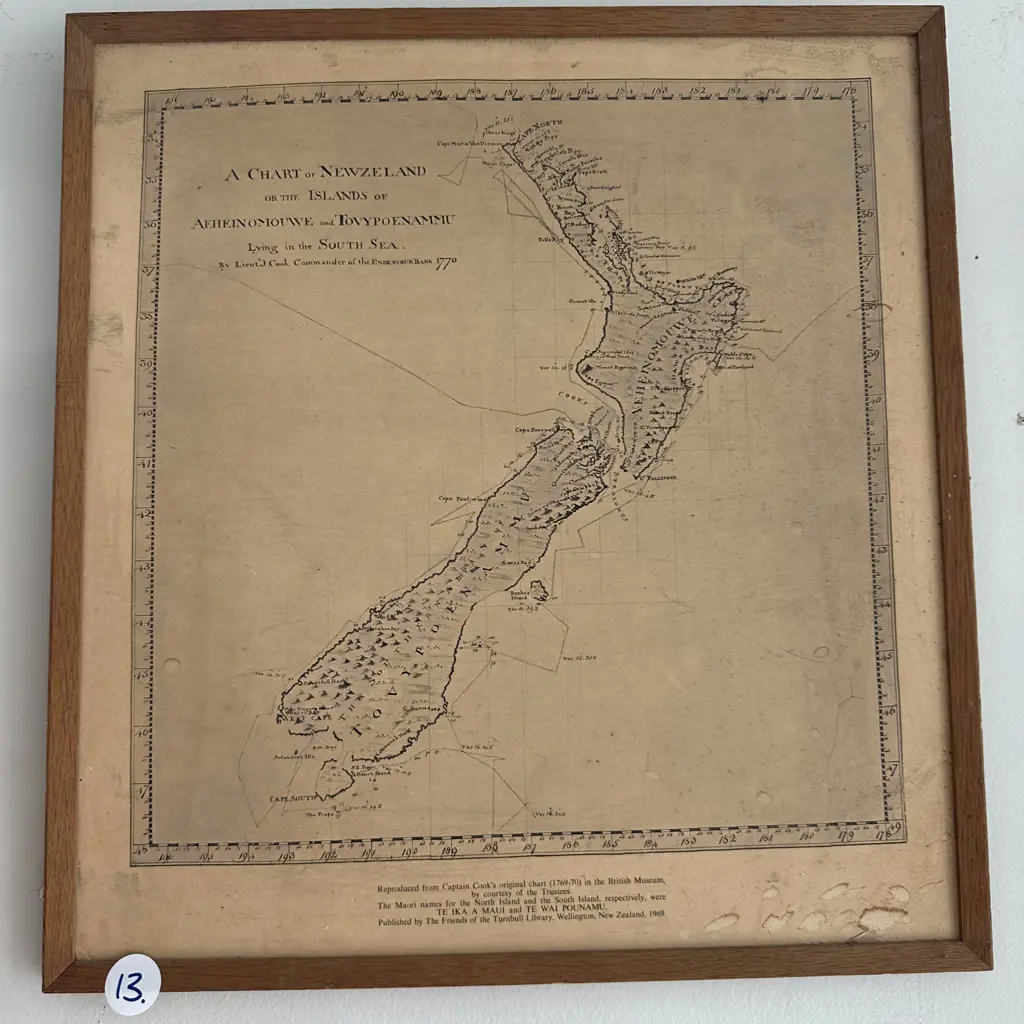 1770 map of New Zealand Image 1++