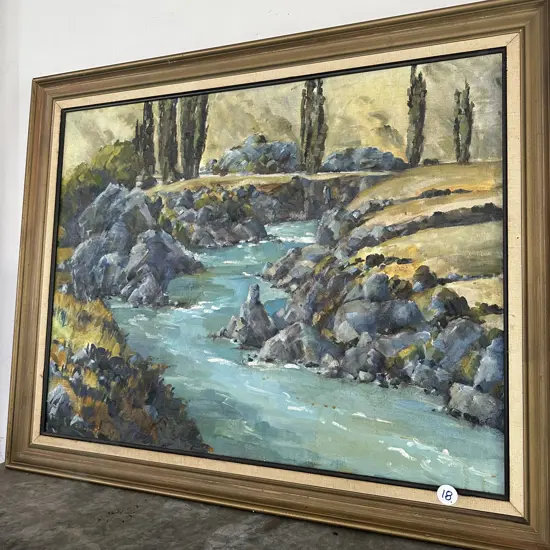 oil painting by Audrey Durant