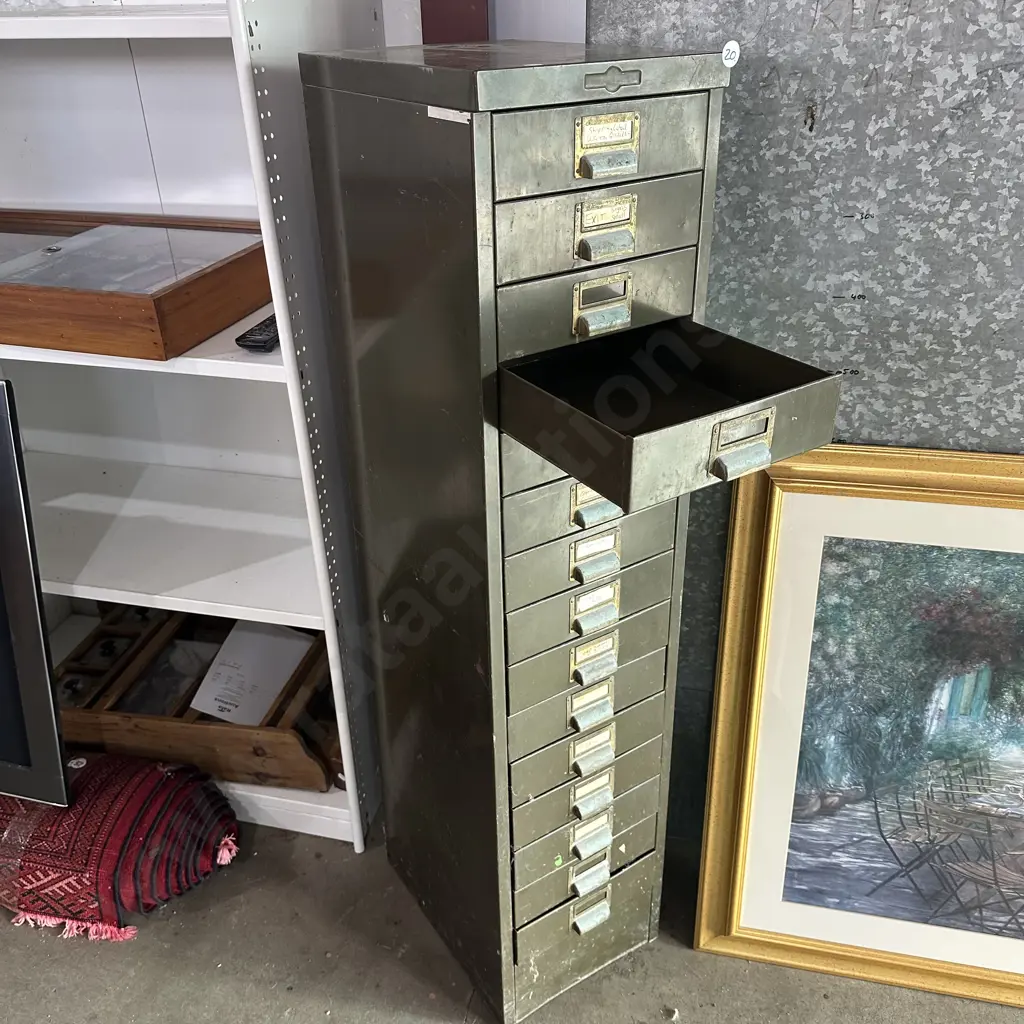 vintage file stand Image 1++