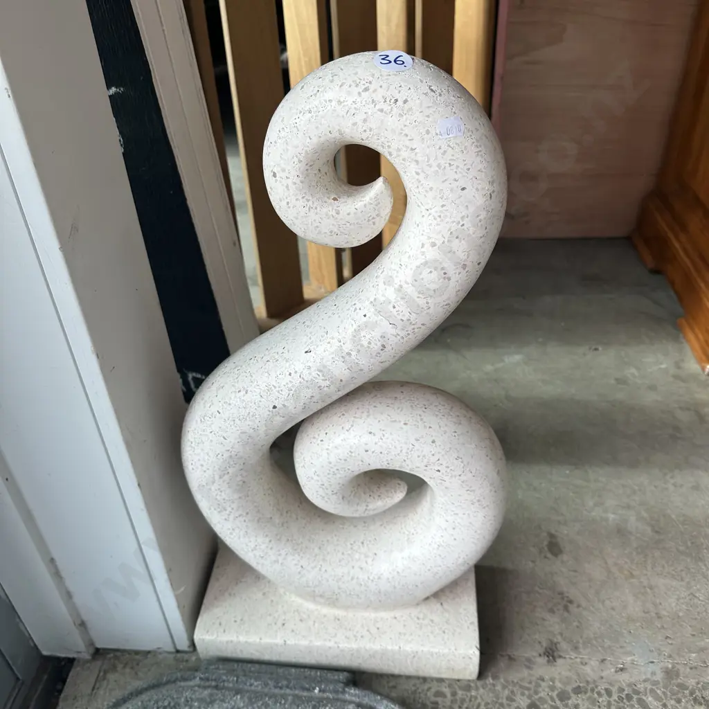 Koru garden art (hairline crack) Image 1++