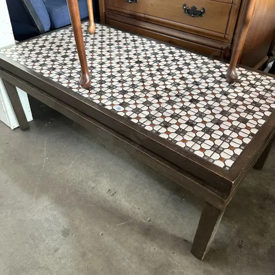 tile top coffee table