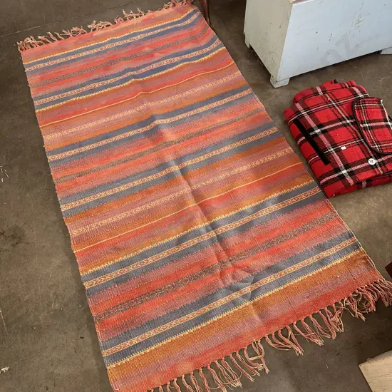 Kilim rug and picnic blanket