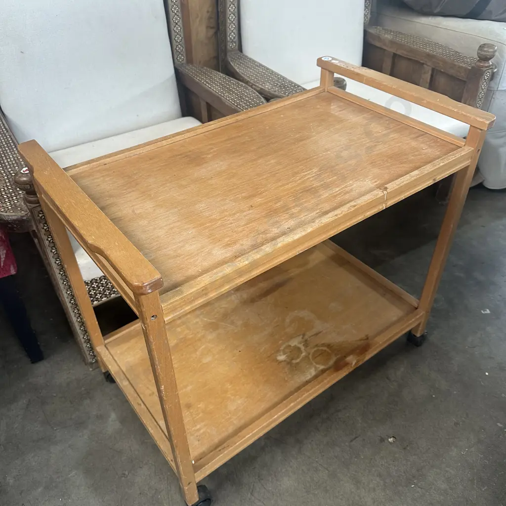 wooden trolley Image 1++