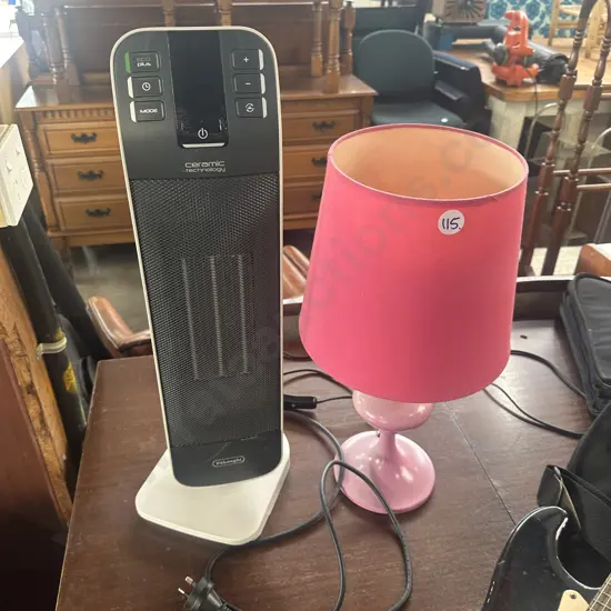 heater and lamp
